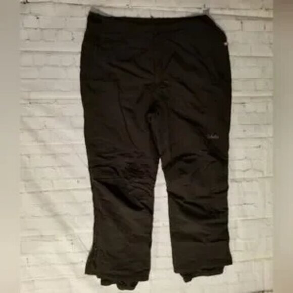 CABELAS mens zippered snow or ski pants black size XL - Picture 1 of 9